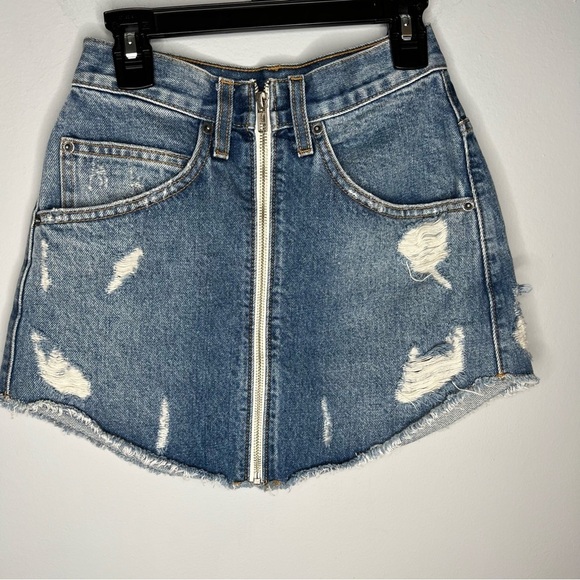 CARMAR ADIGE BEATRICE ZIP FRONT SKIRT - Picture 6 of 8